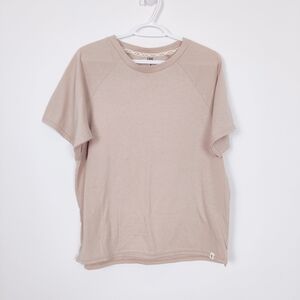 Frye T-shirt in Cream Size Medium Sleepwear Comfy Cozy Unisex NEW
